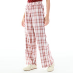Checked Pants for Women Image
