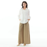 Floral Linen Shirt for Women Image