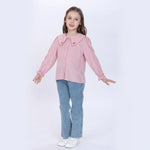 Washed Jeans Pants for Girls Image