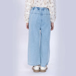 Washed Jeans Pants for Girls Image
