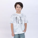 Tie-Dye T.Shirt for Boys Light Grey Image