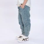 Washed Jeans Pants for Boys Image