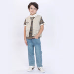 Printed Waistcoat for Boys Image