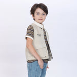 Printed Waistcoat for Boys Image