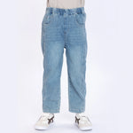 Washed Jeans Pants for Boys Jeans Blue Image