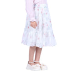 Floral Classic Skirt for Girls Image