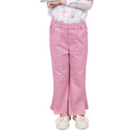 Plain Classic Pants for Girls Pink Image