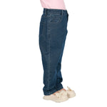 Washed Jeans Classic Pants for Girls Image