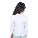 Floral Classic Blouse for Girls Image