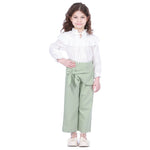 Plain Classic Pants for Girls Image