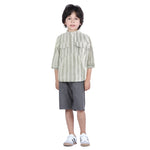 Striped Classic Blouse for Boys Image