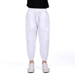 Basic Pants For Boys Off White Image