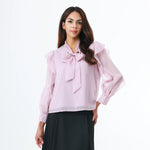 Classic Blouse for Women Pink Image
