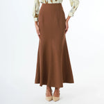 Classic Skirt for Women Dark Coffee Image