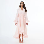 Pink Fashion Dress for Women Image