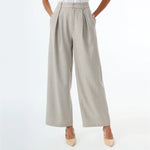 Light Khaki Fashion Pants for Women Image