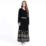 Embroidery Galabia for Women Black Image