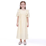 Floral Galabia for Girls Yellow Image