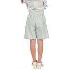 Solid Formal Shorts for Girls Image
