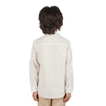 Striped Formal Shirt for Boys Image