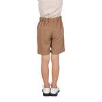 Solid Formal Shorts for Boys Image
