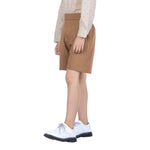 Solid Formal Shorts for Boys Image