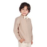 Solid Formal Blouse for Boys Image