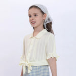 Jacquard Shirt for Girls Image