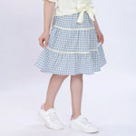 Checked Skirt for Girls Image