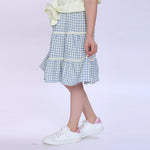 Checked Skirt for Girls Image