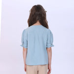 Plain Blouse for Girls Image