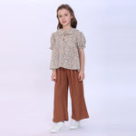 Floral Blouse for Girls Image