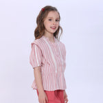 Striped Shirt for Girls Image