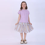 Striped Skirt for Girls Image