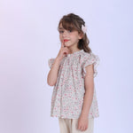 Floral Blouse for Girls Image