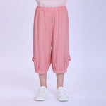Plain Pants for Girls Pink Image