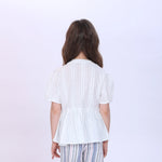 Jacquard Shirt for Girls Image