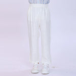 Plain Pants for Girls Off White Image