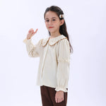 Casual Floral Shirt for Girls Image