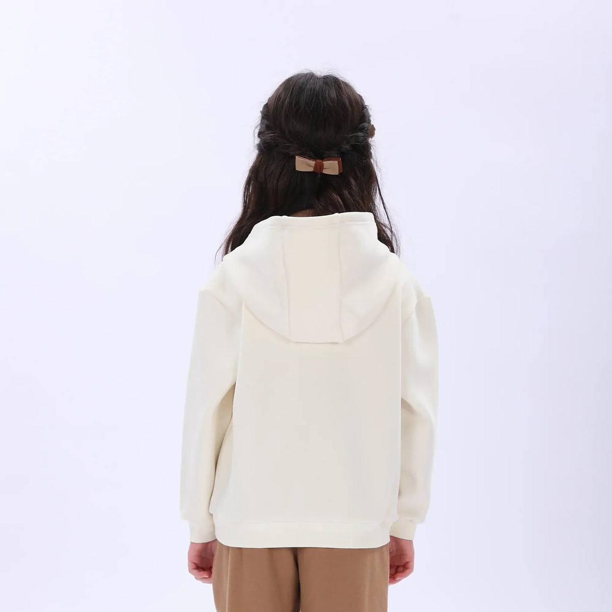 Casual Embroidery Hoodie for Girls Image