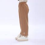 Casual Plain Pants for Girls Image