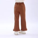 Casual Plain Pants for Girls Image