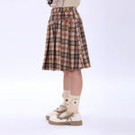 Casual Checked Skirt for Girls Image