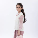 Casual Jacquard Waistcoat for Girls Image