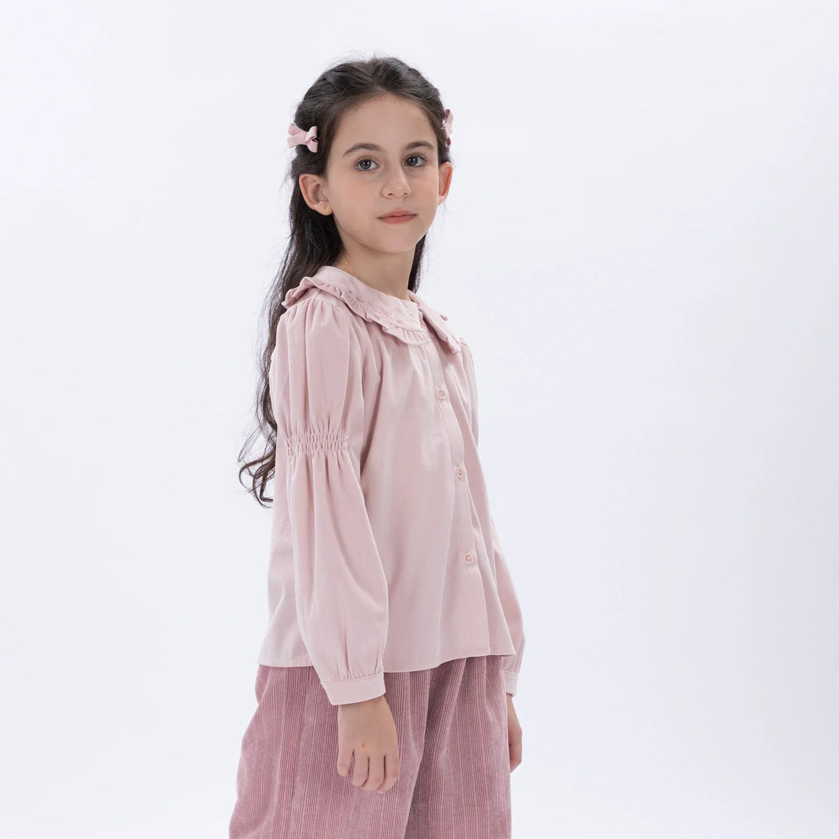 Casual Floral Shirt for Girls Image