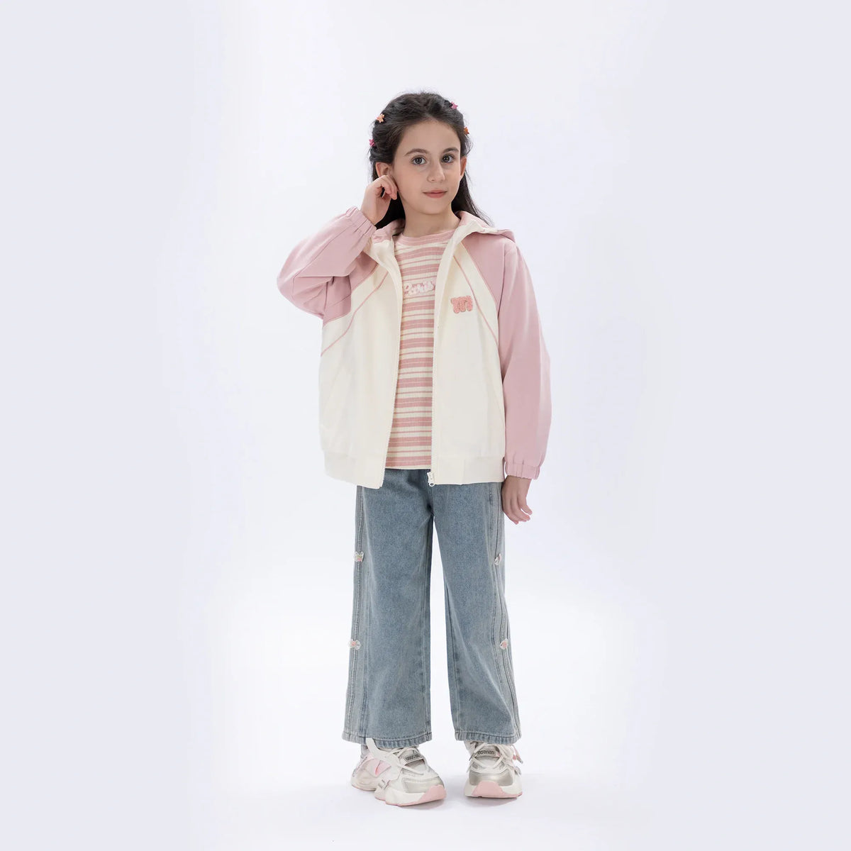 Casual Embroidery Jacket for Girls Image