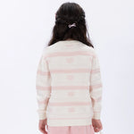 Casual Jacquard Sweater for Girls Image