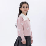Casual Embroidery Sweater for Girls Image