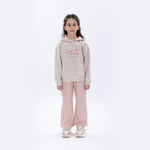 Casual Printed Hoodie for Girls Image