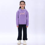 Casual Printed Hoodie for Girls Image